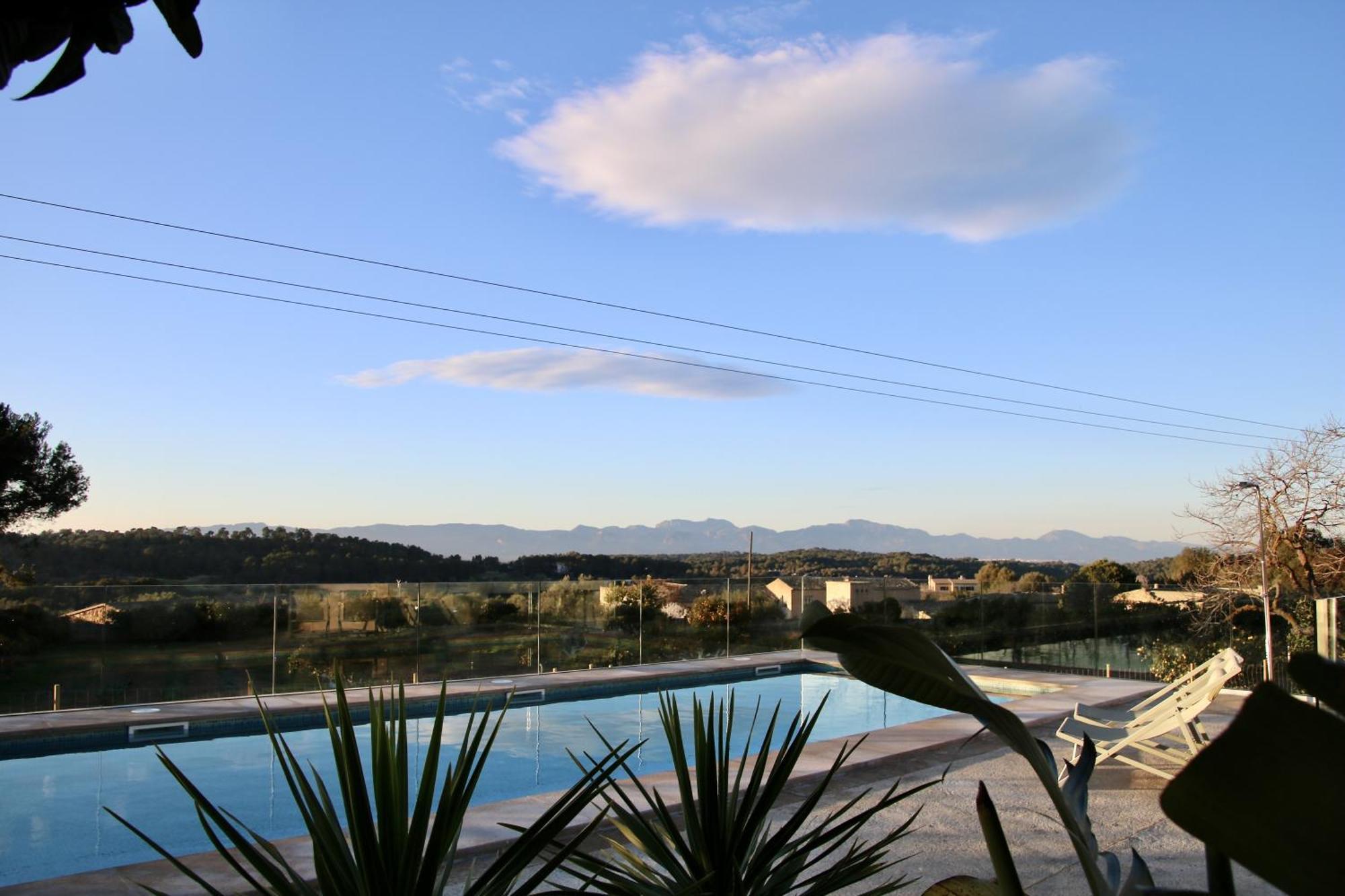 Villa Mater Randa Piscina Vistas Increibles Y Barbacoa Exterior foto