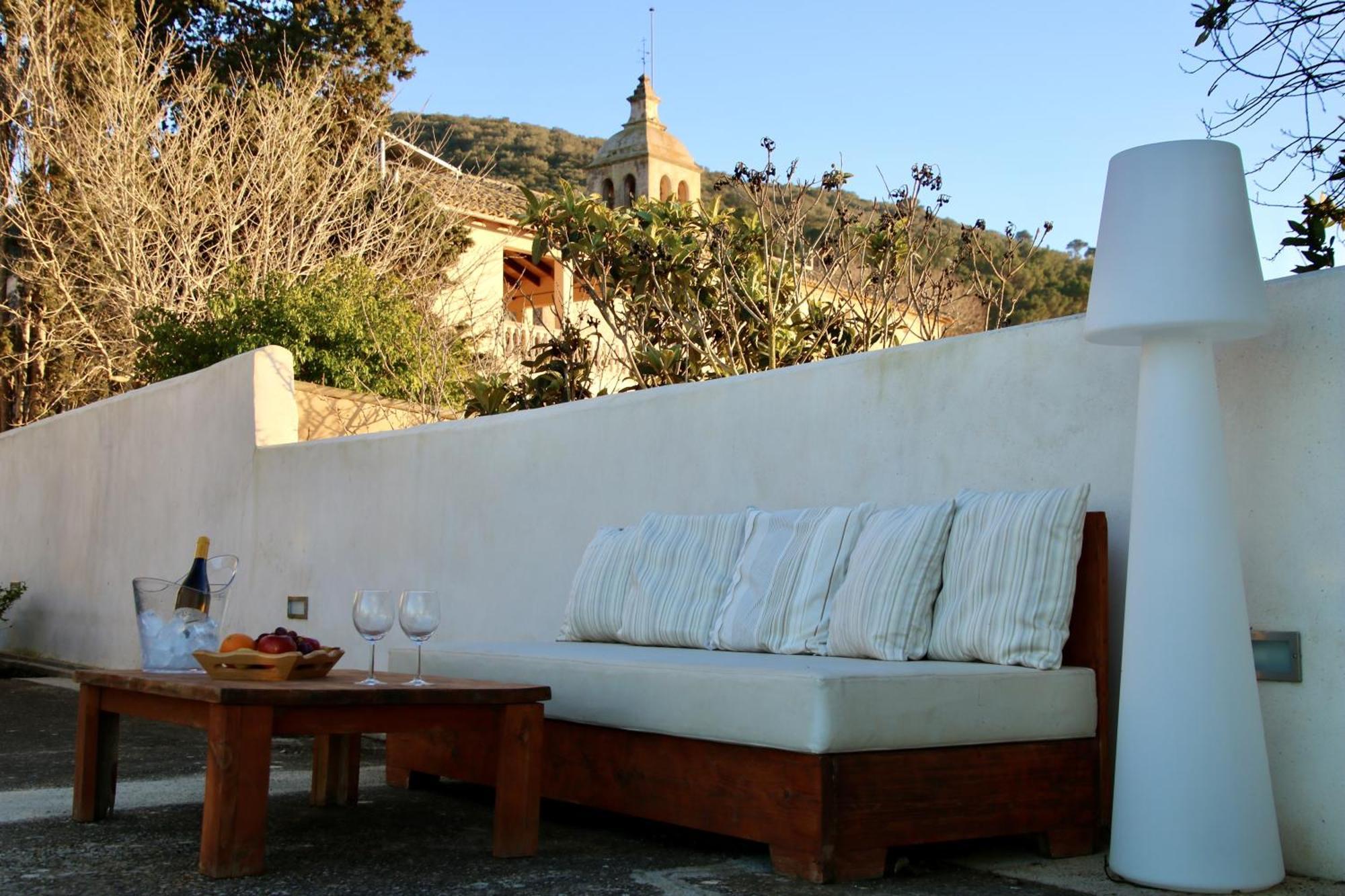 Villa Mater Randa Piscina Vistas Increibles Y Barbacoa Exterior foto