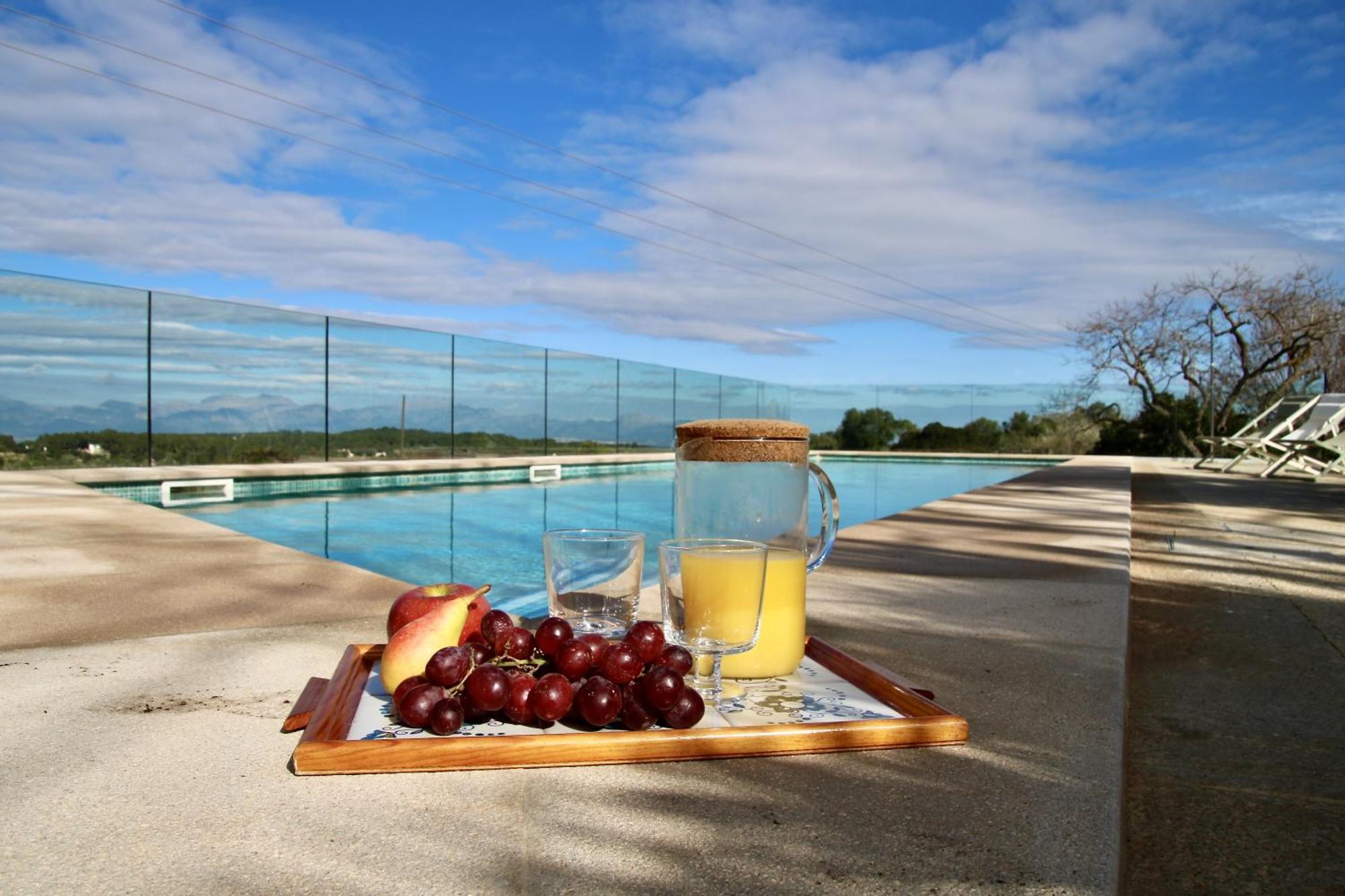 Villa Mater Randa Piscina Vistas Increibles Y Barbacoa Exterior foto