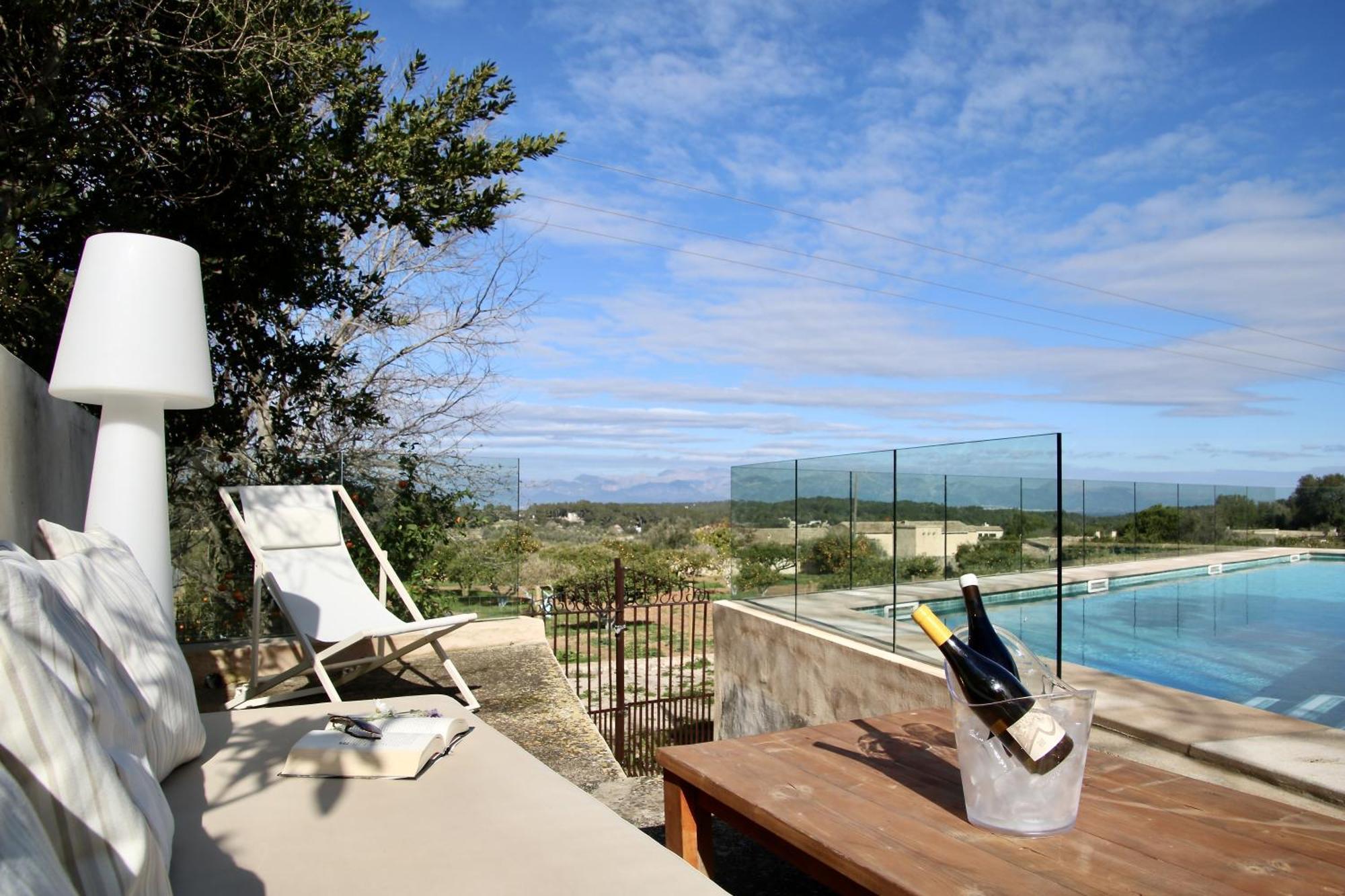 Villa Mater Randa Piscina Vistas Increibles Y Barbacoa Exterior foto